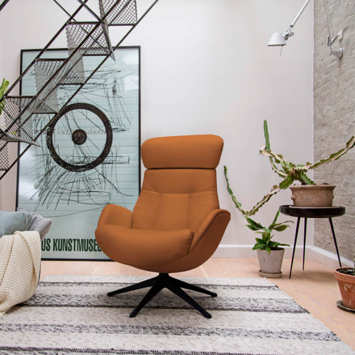 Rest Chair Elegant Relax Chair with Footrest by Flexlux | Fika Living ...