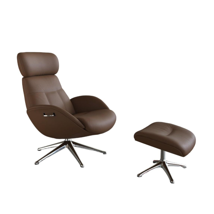 Elegant Relax Chair with Footrest